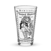 Image 1 of Animal Protector Shaker pint glass