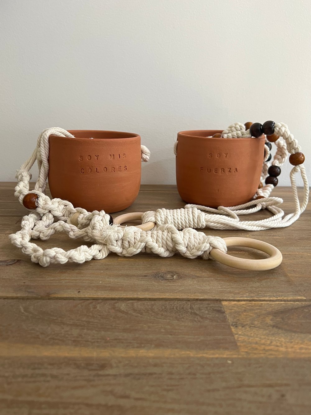 Image of VCWorks X Jatziri Art Planter w/macrame
