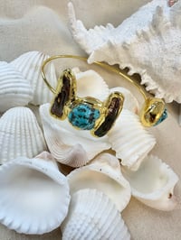Aqua Cuff Bracelet 