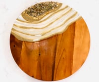 Image 2 of Made to Order Geode Lazy Susan 