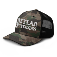 Image 3 of Lower AZ AZtlan Outdoors Camouflage trucker hat