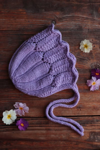 Image of Bonnet Bluebell - Lilac - Size 1-3 Years 