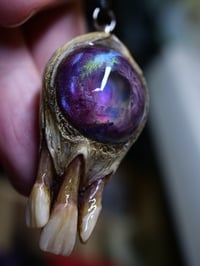 Image 14 of Nebula and bone pendant 