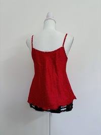 Image 2 of Vintage red top // M