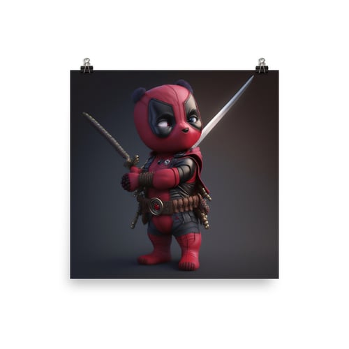 Image of Marvel Babies - Deadpool | Photo paper poster