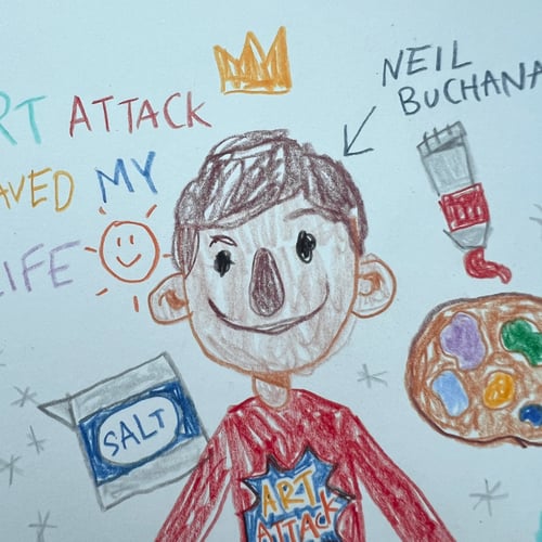 Image of ART ATTACK SAVED MY LIFE