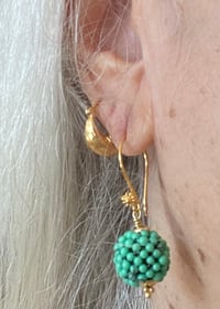 Image 6 of "BERRY" BEAD EARRINGS