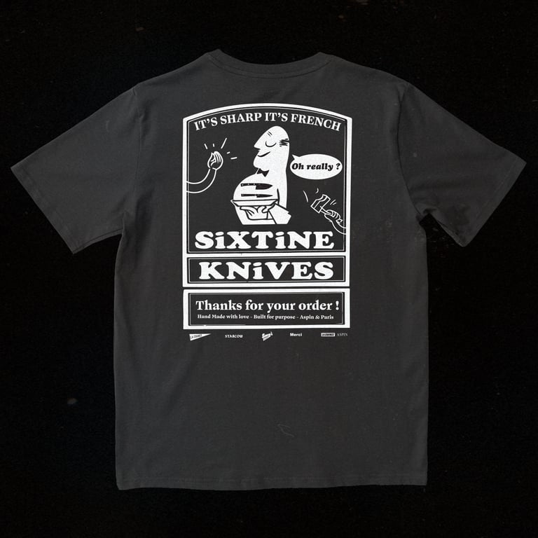 16 KNIVES Le T « Oh really » Image 2
