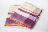Image 5 of Handwoven Cotton Towel, Plain Weave, Jewel Tonel