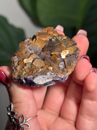 Image 3 of NATURAL RAINBOW IRIDESCENT CUBIC FLUORITE -CHINA- P