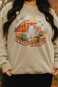 Image 1 of Howdy Ghouls Crewneck 