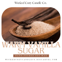 Warm Vanilla Sugar Soy Wax Candle