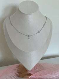 Image 1 of Bella sterling silver necklace 