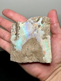 Image 2 of Andamooka Opal Painted Lady Display Piece #2831