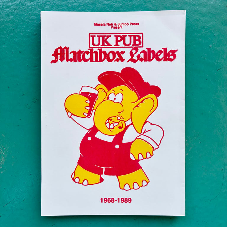 UK Pub Matchbox Labels 1968-1989 by Jumbo Press