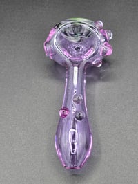 Image 8 of Purple UV Reactive Wig Wag Pipe 