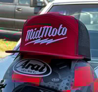 Midmoto 7 Panel Hat Red