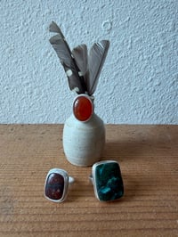 Image 1 of Malachite Ring 