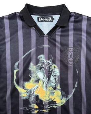 Image of DOLOR - Armor Stripe Soccer Jersey