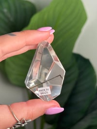 Image 1 of TOURMALINE IN QUARTZ FREEFORM -BRAZIL- G