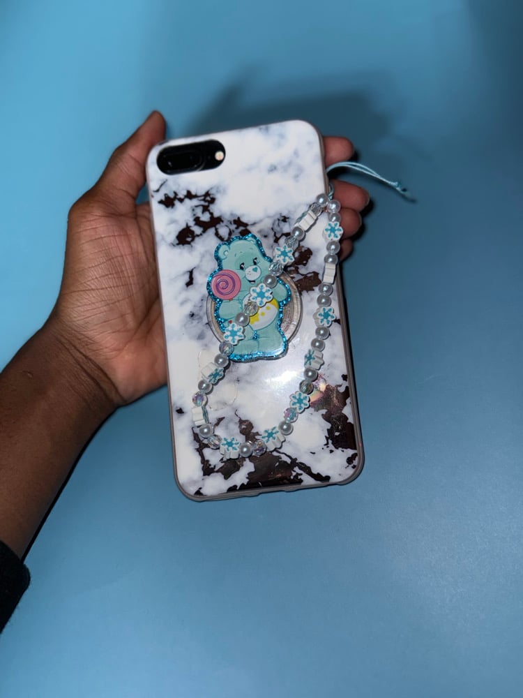 Image of Clay Beads Phone Accesory ❄️🎄