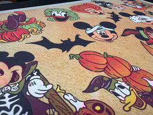 Image of Disney Inspired Traditional Tattoo Flash Sheet: D16 11x14