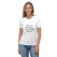 Women's T-shirt : Head In The Clouds, Feet on the Ground