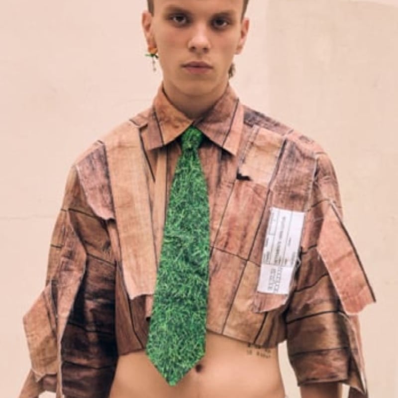 Image of CRAVATE "HERBE" 