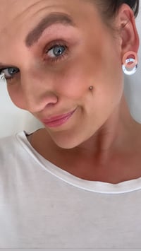 Image 3 of Náušnice DoubleMirrorCircle Rose