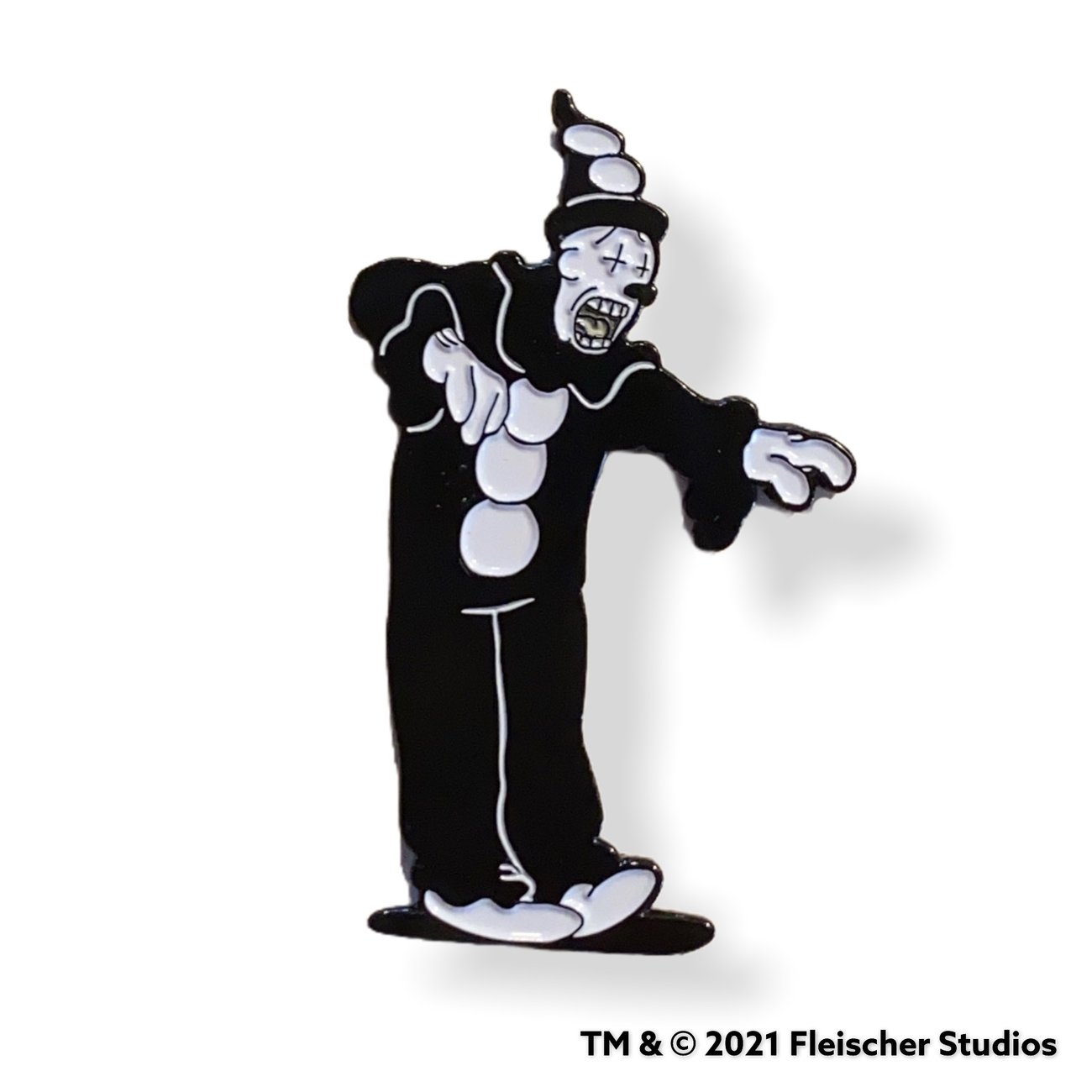 Koko the Clown - Dancing Ghost Enamel Pin | Rockin Pins