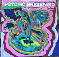 Image 7 of Psychic Graveyard 🪦 - Wilting 12 inch yellow vinyl  LP Styrofoam Records Artist Edition  
