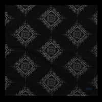 Iron K Diamond Motif bandana