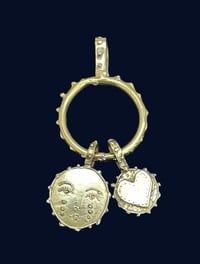 Image 2 of Sun and Heart Pendant 