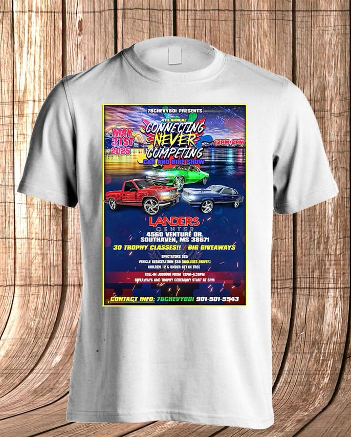 CNC Carshow 2025 Tshirt “ Autism Awareness” Edition