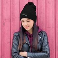 Image 2 of Architect Pom-Pom Beanie