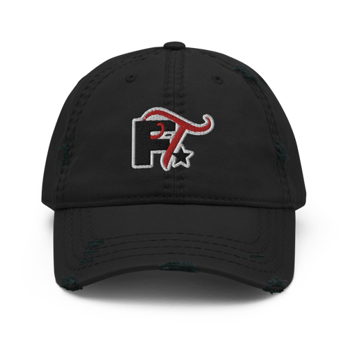 Image of Funky Threads™ Monogram Distressed Hat
