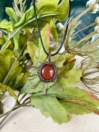 Image 2 of Goldstone Sun Pendant 