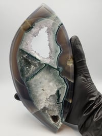 Image 5 of 1.2lb Agate Druzy Crystal Slice 