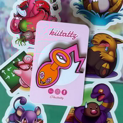 Image of Rotom Plug Enamel Pin