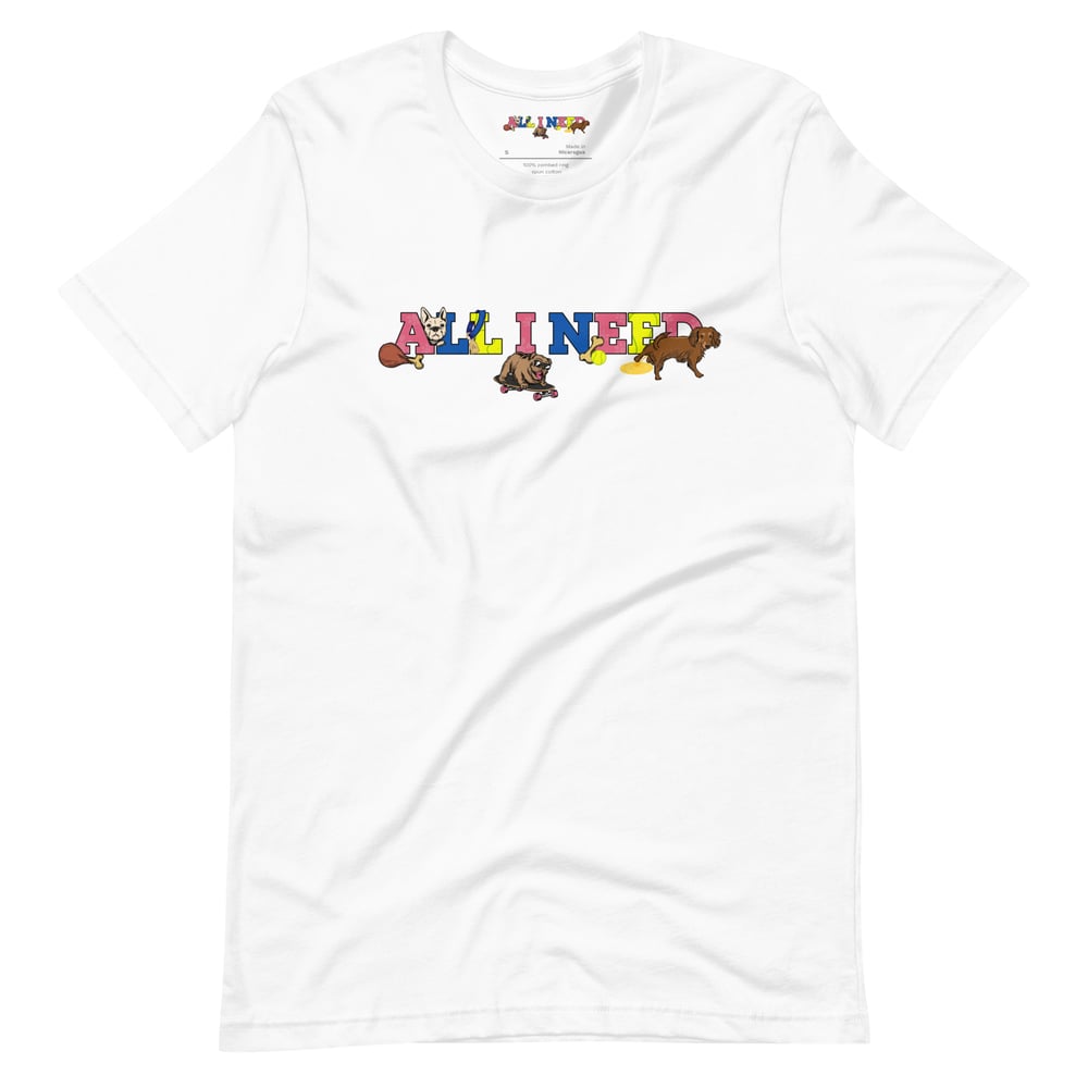 Dogs Unisex t-shirt