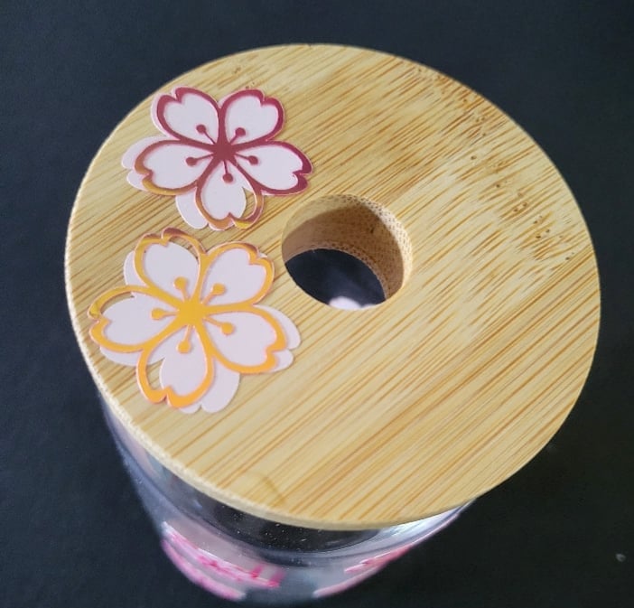 Light Sakura glass