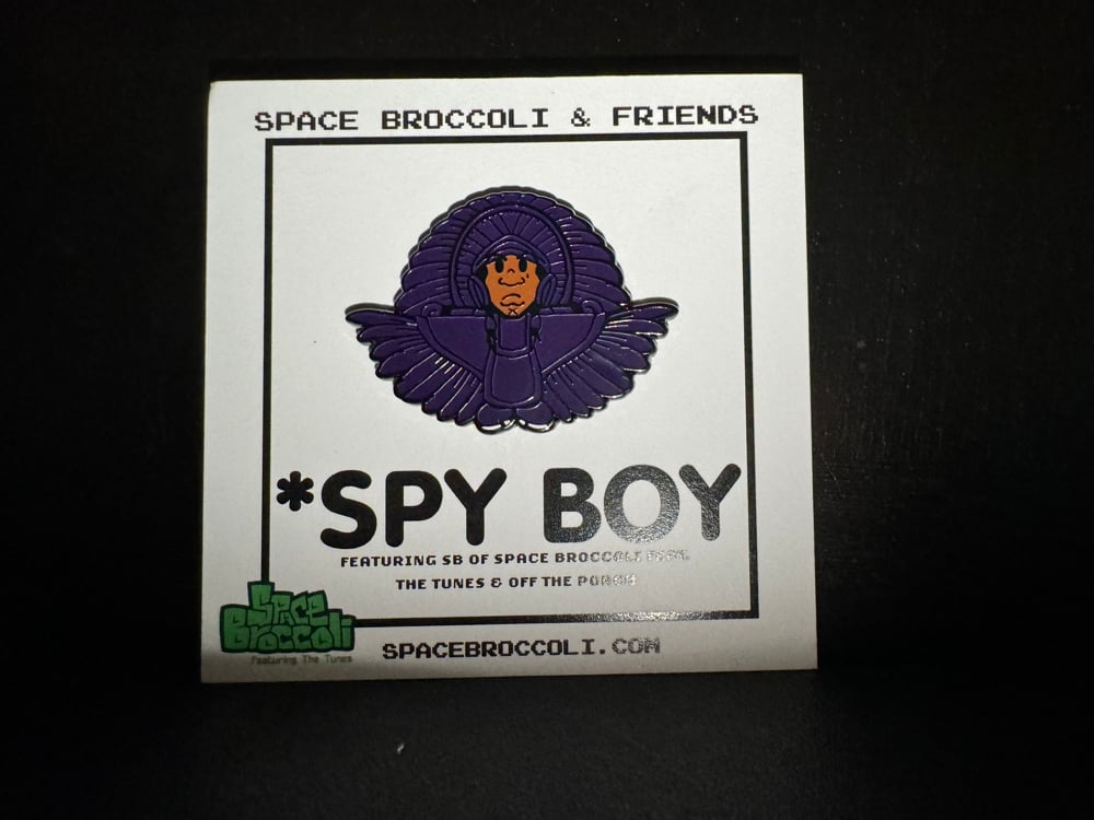 Image of SPY BOY Sieah Purple Pin