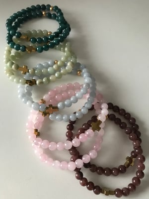 Image of Bracelets en perles naturelles 