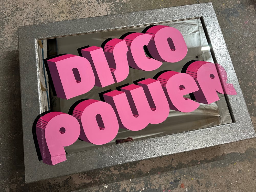 Image of Vintage Mirror Disco Power