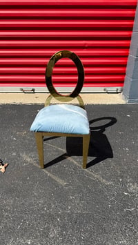 Image 3 of Dusty Blue Lux Kids chairs