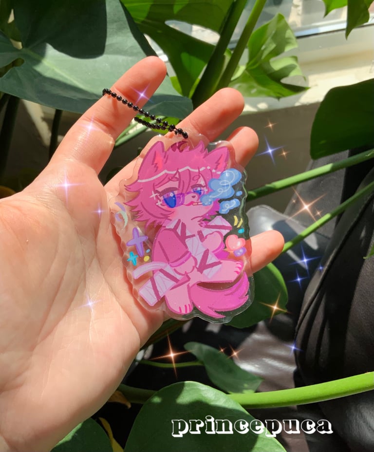 Trigun Stampede Acrylic Glitter Charms 8cm Image 3
