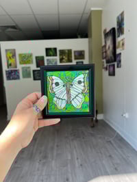 Image 2 of Framed Mini Art: Winged Creature 7