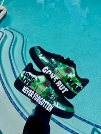 Air brushed custom order 10.5 men 
