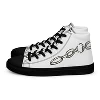 Image 2 of ThePloútosClub “BC” high top canvas shoes