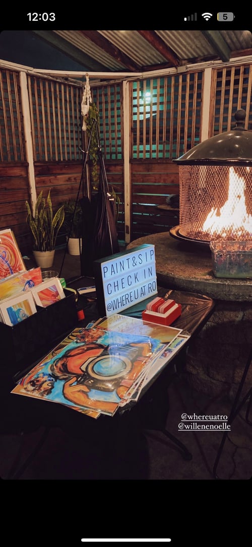 Image of July 29 YonderCoffee Paint&Sip Coffee w/ RO